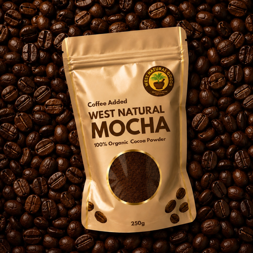 Mocha Flavored Powder All Natural Cacao